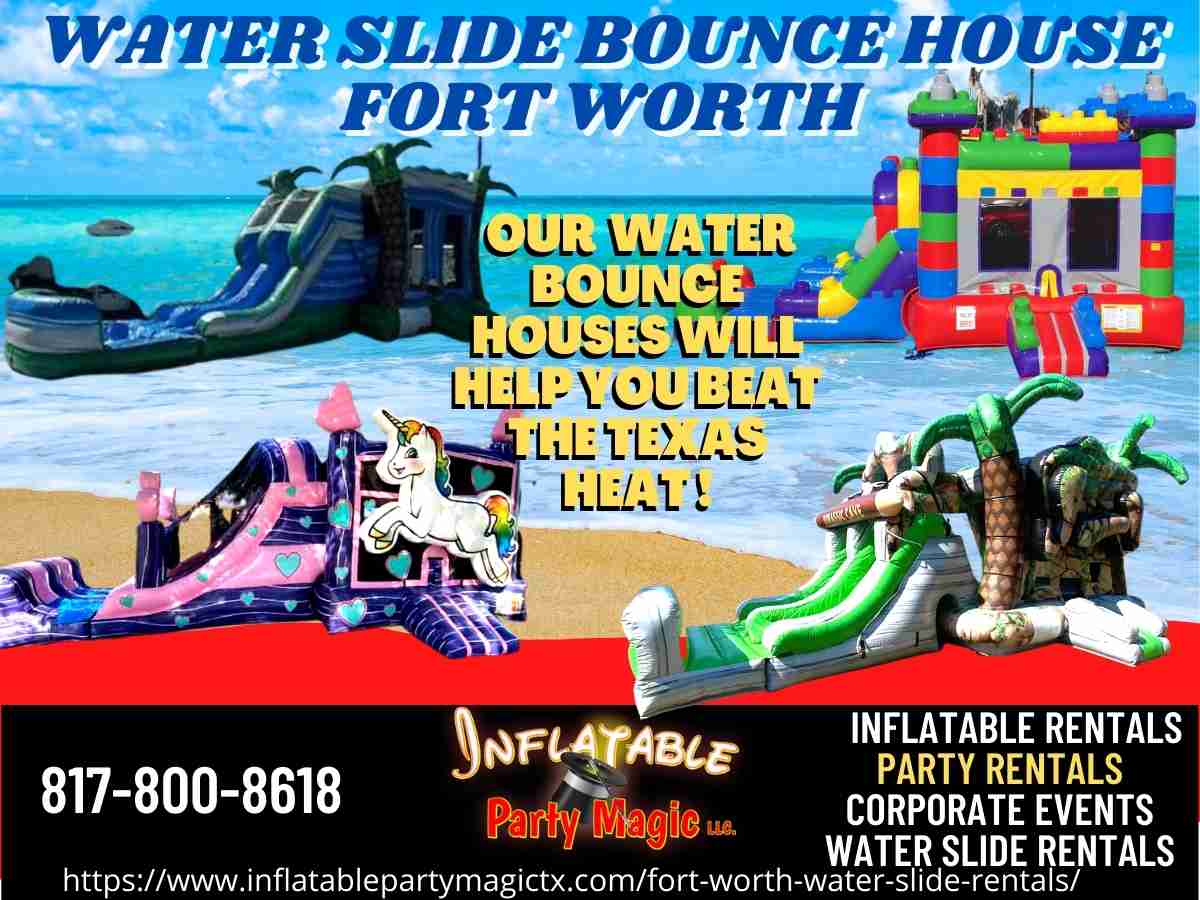 Water Slide Bounce House Fort Worth