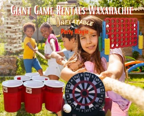 Waxahachie Backyard Game Rentals