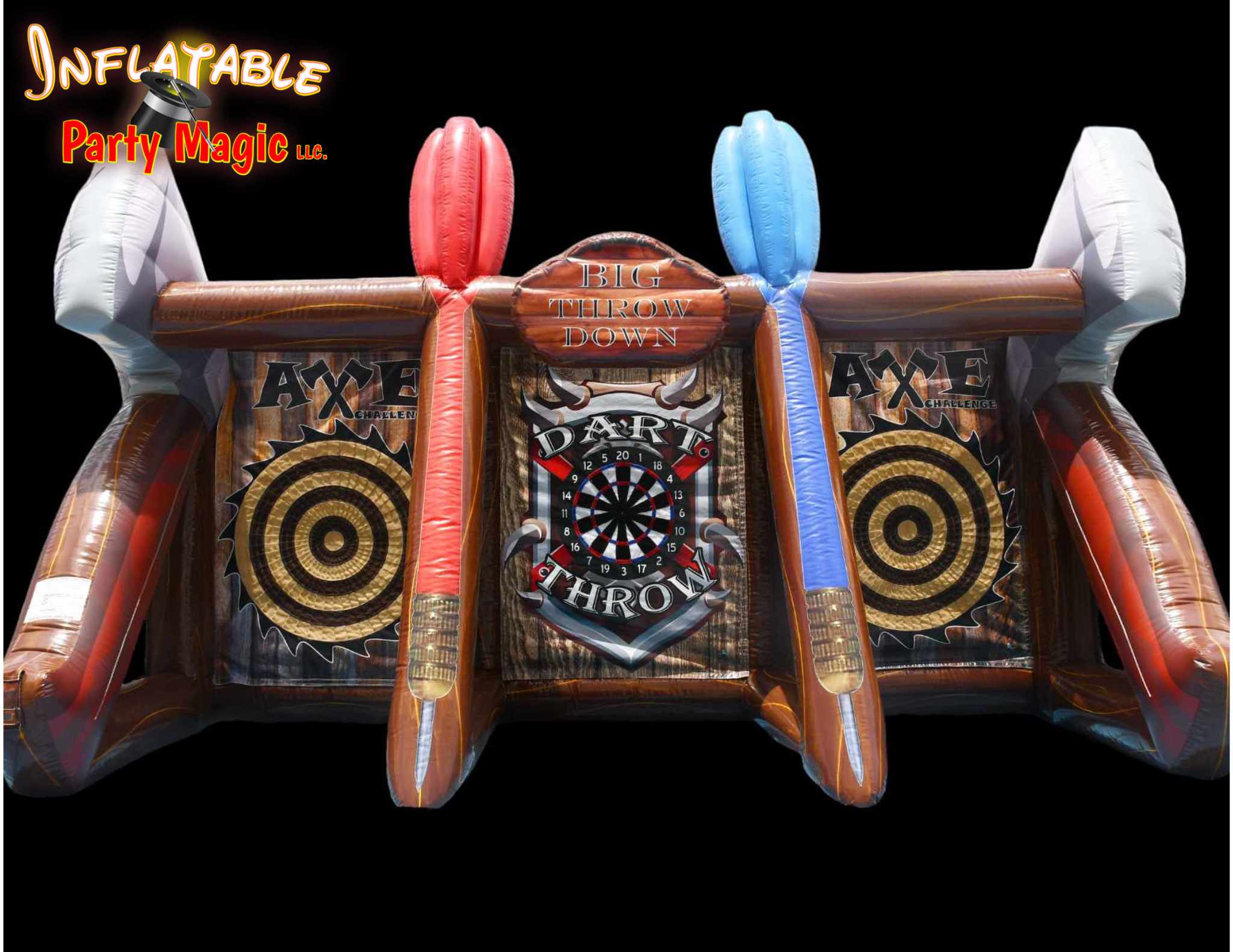 Inflatable Axe Throw Rental