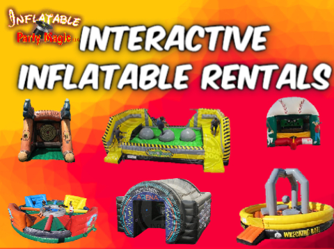 Grand Prairie Interactive Inflatable Games Party  Rentals