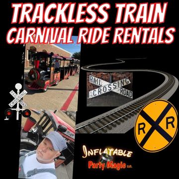 Trackless Train Carnival Ride Rental