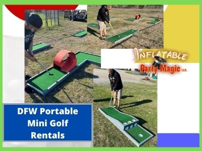 Mansfield Portable Mini Golf Rentals