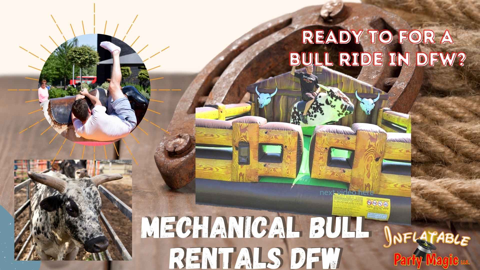 Mechanical Bull Rental DFW Texas