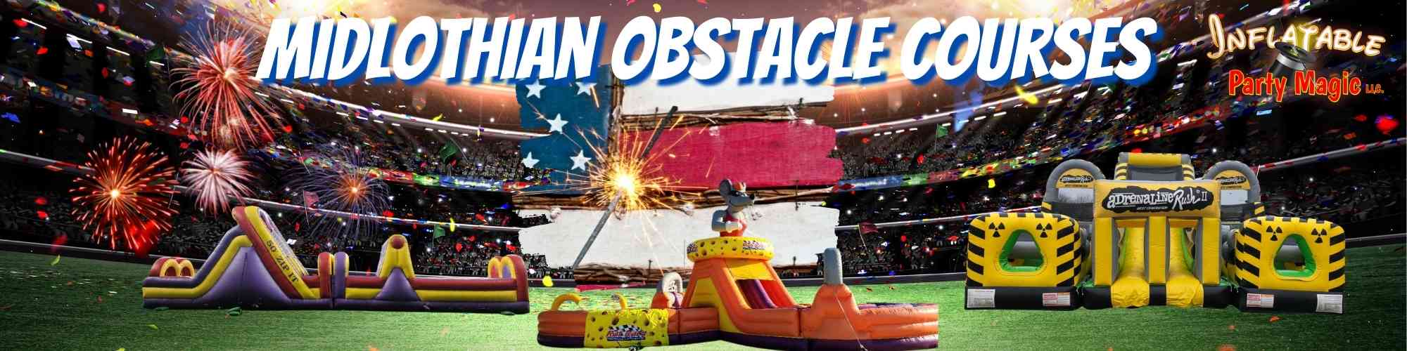 Midlothian Obstacle Course Rentals