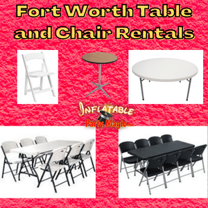 Table and Chair Rentals Fort Worth