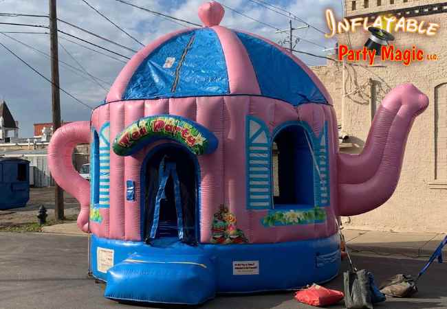 Tea Party Bounce House Rental