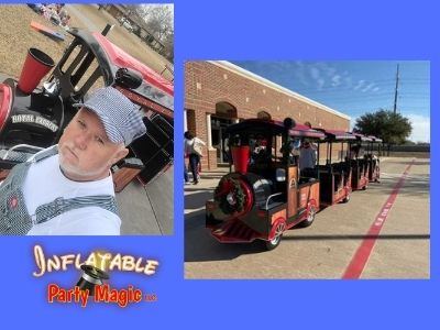 Trackless Train Event Rentals DFW