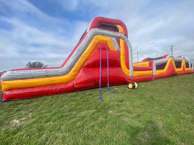 Warped Wall Obstacle Course for Adults