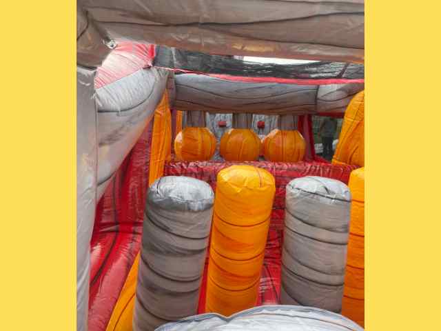 Warped Wall Warrior Obstacle Course Challenge inside view