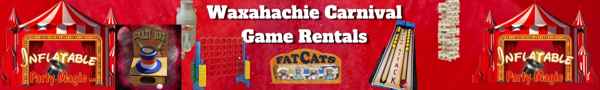Waxahachie Carnival Game and Giant Backyard Game Rentals