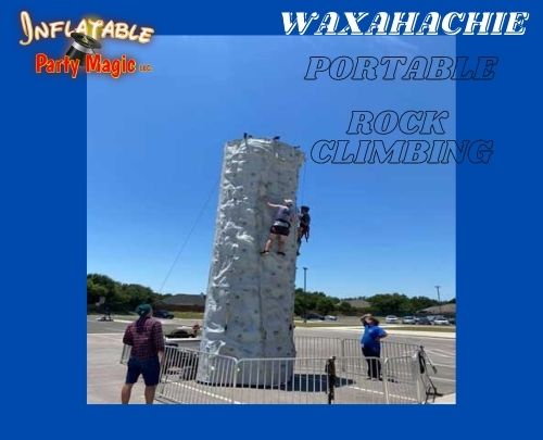 Waxahachie Portable Rock Climbing Wall Rental