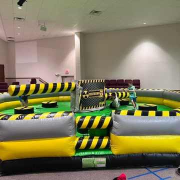 Wipeout Inflatable Game Rental DFW