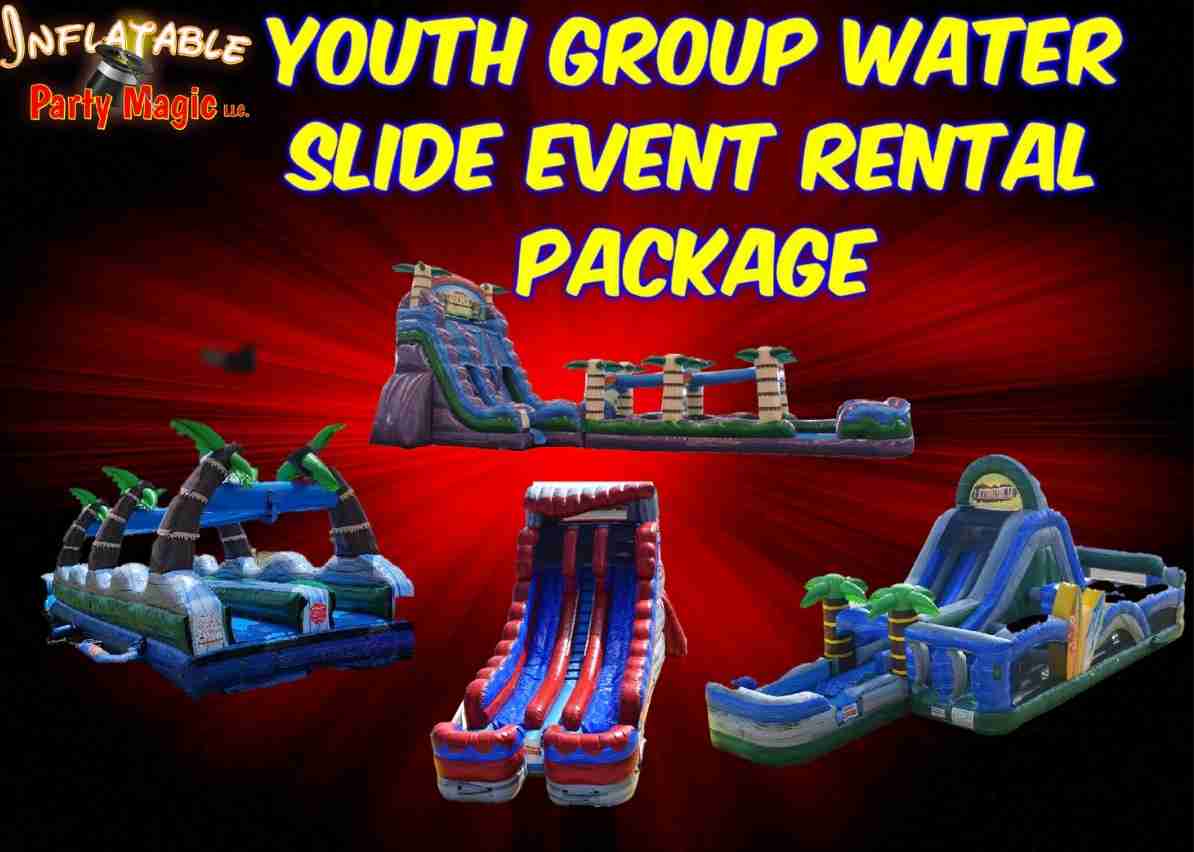 Youth Group Water Slide Rental Package