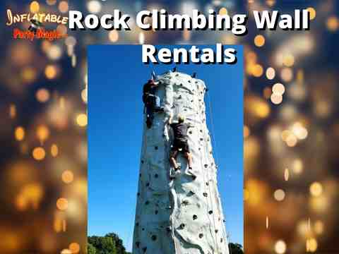 Rock Climbing Wall Rentals