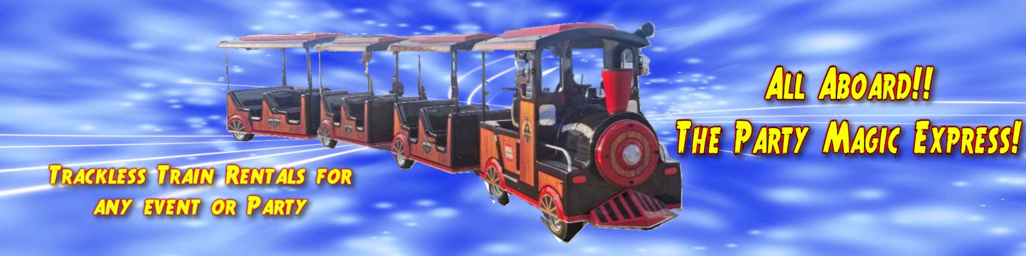 Trackless Train Rentals in Cleburne Tx