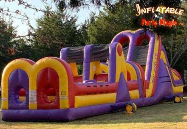 Inflatable obstacle course rental in Godley, TX from Inflatable Party Magic