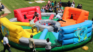 Hungry Hippo Chowdown  Inflatable Game Rental from Inflatable Party Magic in Texas
