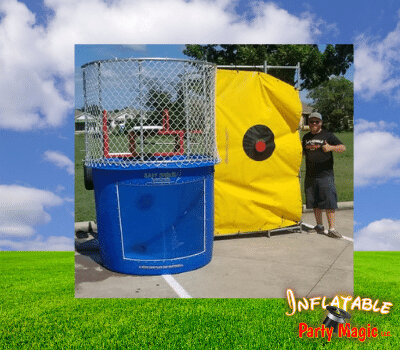 Grand Prairie Dunk Tank Rentals | Inflatable Party Magic |Grand