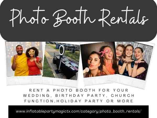 photo booth rentals in Alvarado tx