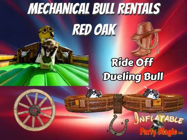 Mechanical Bull Rentals in Red Oak