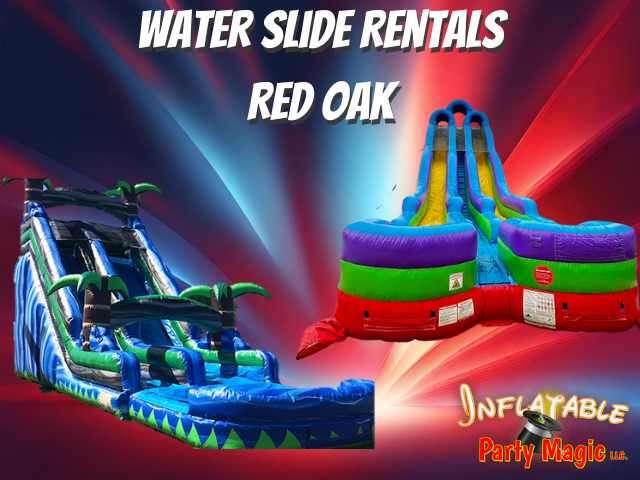 Water slides to rent for adults and kids of all ages in Red Oak and DFW Tx