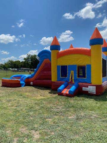 Hurricane 4n1 Wet Bounce House Combo Rental from Inflatable Party Magic LLC Cleburne, Texas Storm 4n1 Bounce House Combo Rental from Inflatable Party Magic LLC Cleburne, Texas
