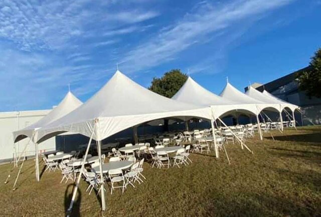 40 X 90  Commercial Frame Tent