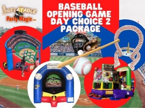 Baseball Opening Game Day Choice 2 Party Package