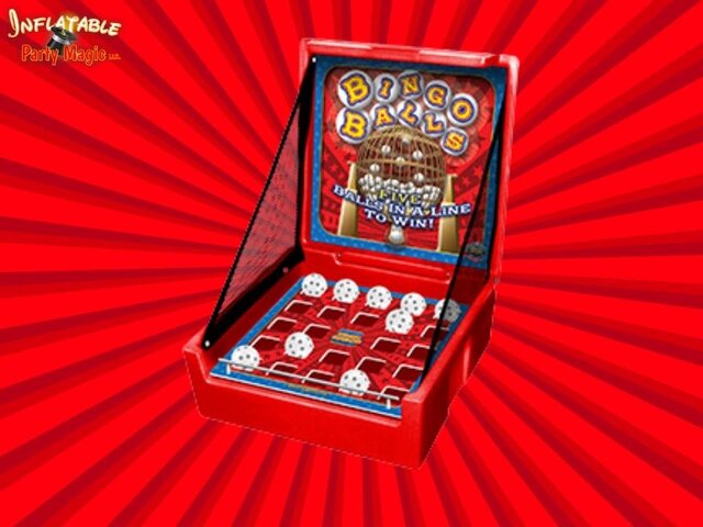 Bingo Ball carnival game rental for events in DFW Texas