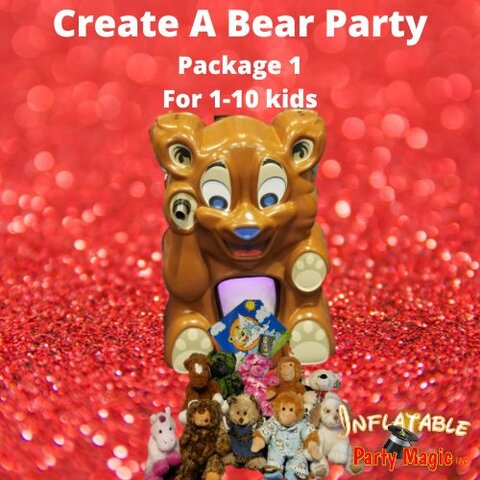 Bear Party Package 1- 1- 10 kids