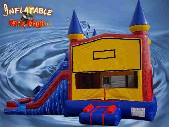 Fun House with Wet Slide Combo