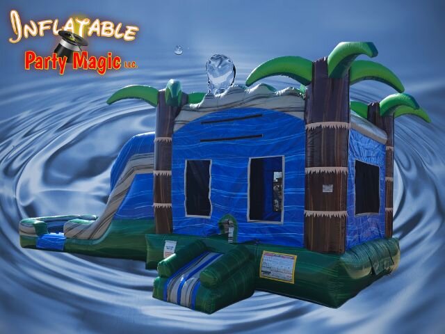 Hurricane 4n1 Wet Combo with dual laned slide