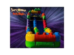 15 ft Lego Adventure Dry Slide Rental