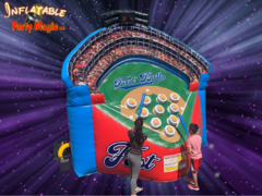 Baseball Fast Ball Inflatable Game Rental
