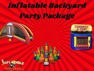 Inflatable Backyard Party Package 