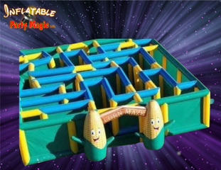 Inflatable Corn Maze