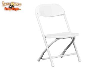 Kids White folding Chairs