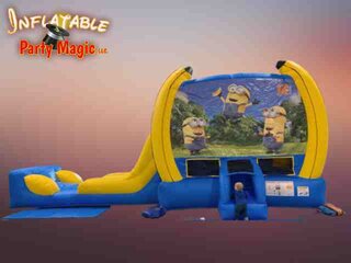 Despicable Me Minion Bounce House with Slide