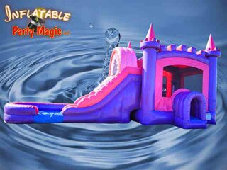 Pink Princess 4n1 Waterslide