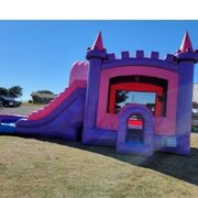 Pink Princess Combo 4n1 dry use- dual lane slide