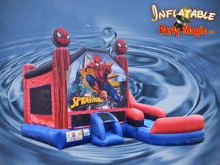 Spider Man 5n1 Combo water Slide