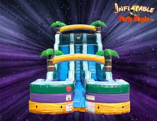18' Tidal Wave Inflatable Dry Slide