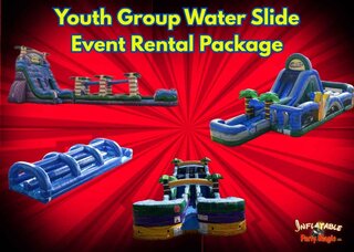  Youth Group Water Slide Event Rental Package 