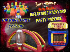 Inflatable Backyard Party Package 