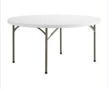 White Round Tables  (60 inch)