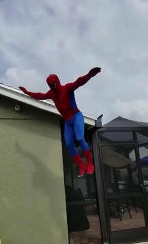 Super Spiderman Character