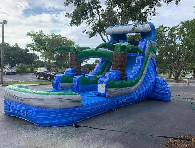 Tropical Wave Water Slide 16' #38