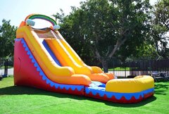 20' Rainbow Splash # 36Best for ages 6+  Space Needed 38' W x 13' D x 20' H