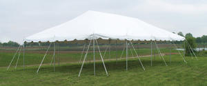 Canopy 20x40 SETUP GRASS ONLY. DELIVERY EXTRA Stand up room for 160, Chairs  for approx 66-133