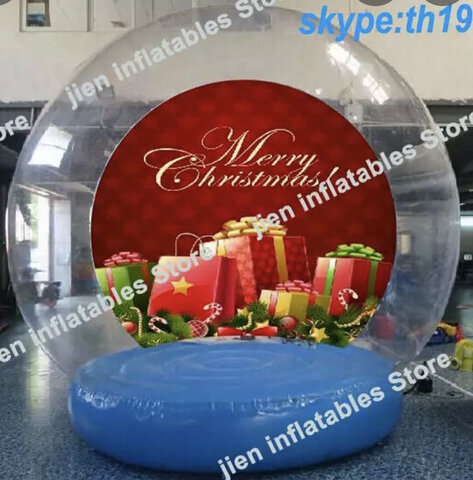 Snow Globe photo booth  10 foot Holiday photo prop